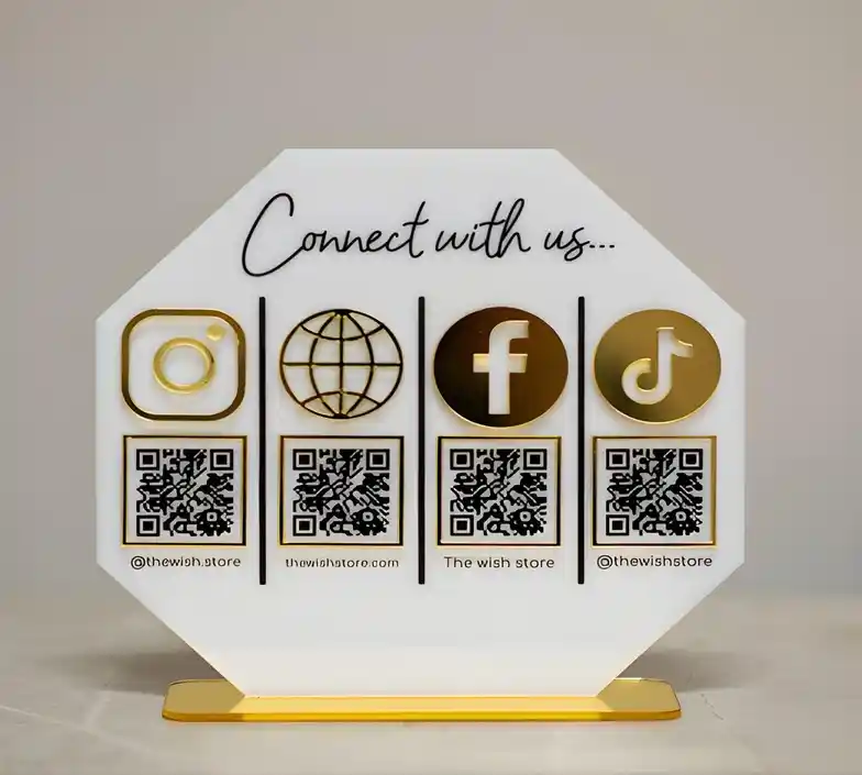 Custom Acrylic Display Stand Muscat