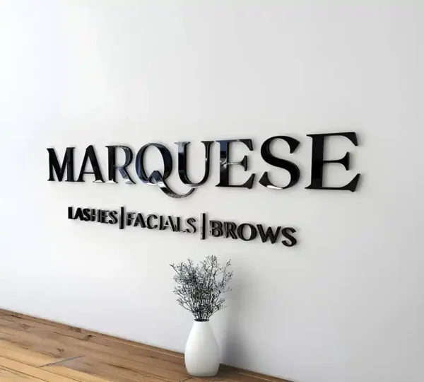 Muscat Word Lettering Custom Acrylic Letters Muscat | Barir Smart Printing