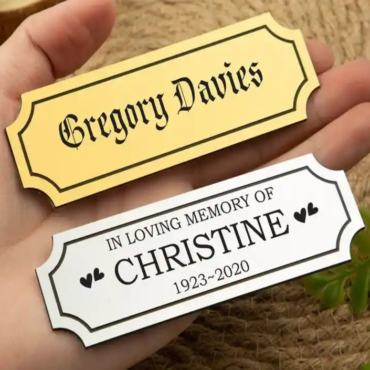 Custom Brass Plates with high precision engraving in Muscat Oman