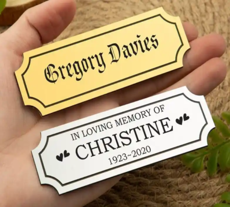 Custom Brass Plates with high precision engraving in Muscat Oman