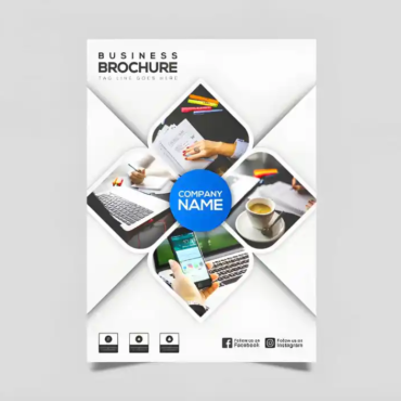 Custom Brochures and corporate catalogs manufactured in Muscat Oman