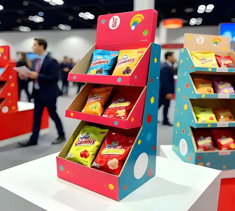 Custom Corrugated Displays and cardboard floor stands in Muscat Oman