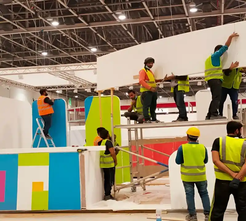 Professional Exhibition Stall Fabrication Muscat