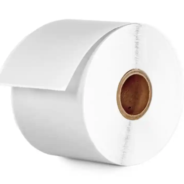 Custom Plain Labels for thermal printing and logistics in Muscat Oman