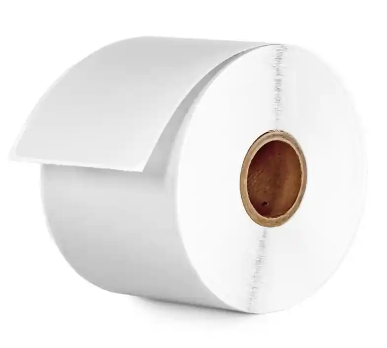 Custom Plain Labels for thermal printing and logistics in Muscat Oman