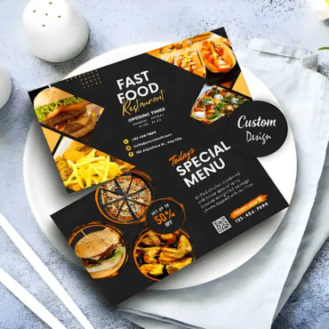 Custom Business Cards printing with premium finishes in Muscat Oman