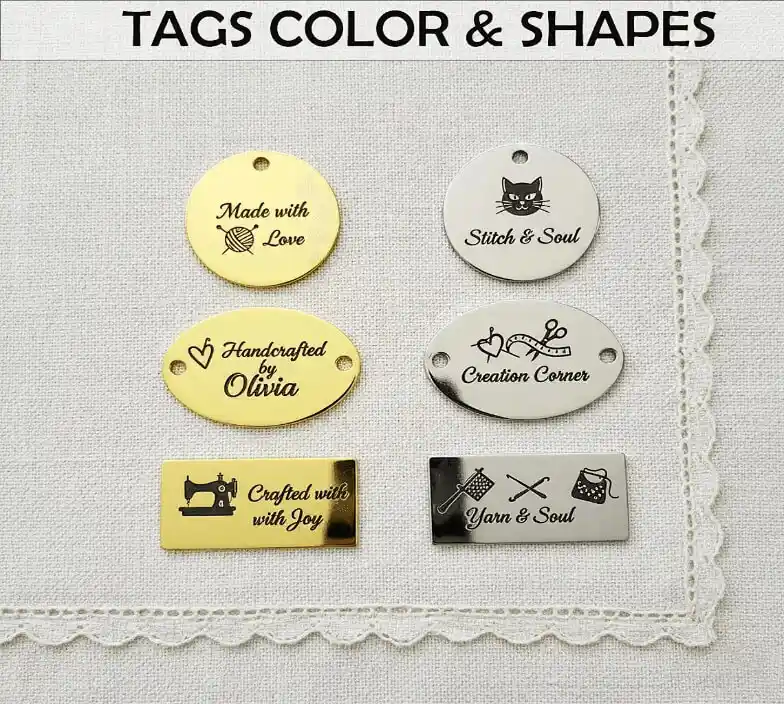 Custom Stainless Steel Tag Engraving Muscat